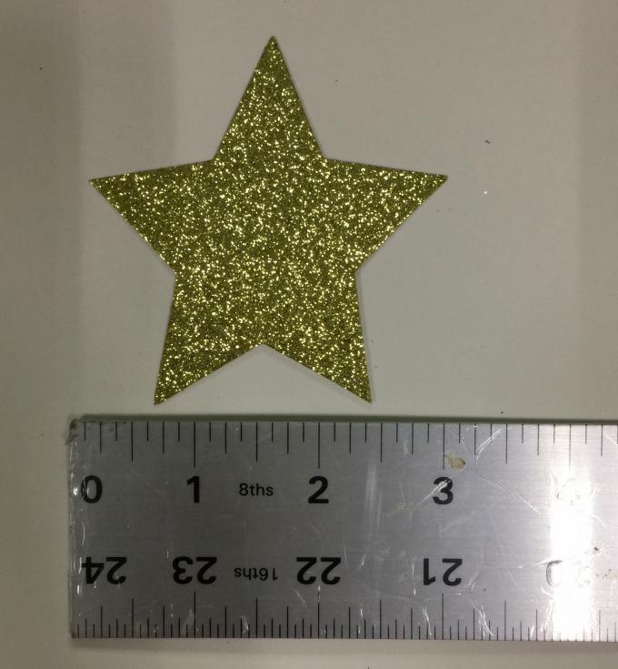 Fancy Silver And Gold Sparkling Alphabet Letters And Stars Kids Diy Craft