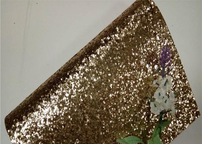 Hunky Textile Chunky Glitter Fabric Roll Wall Coverings Champagne Color