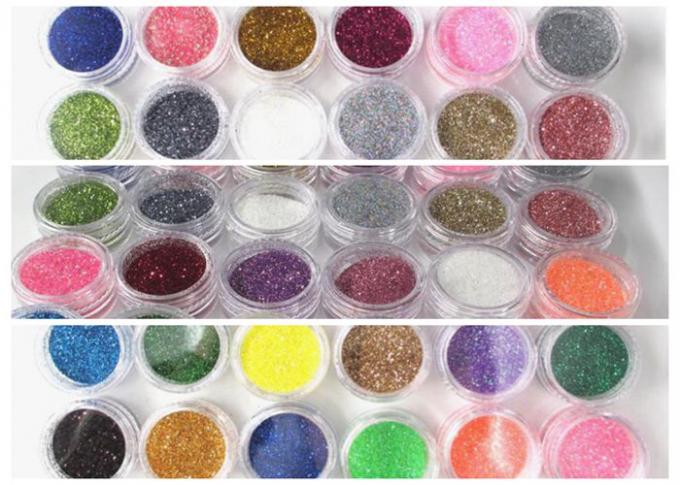 Multi Color DIY Crafts Decoration Extra Fine Glitter Powder For Sand Paper