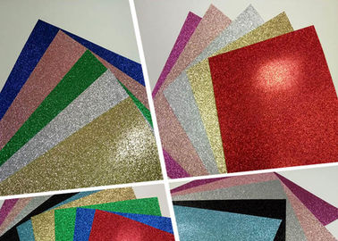 China Handmade Color Corrugated Glitter Card Paper Holiday Decoration For Card Making supplier