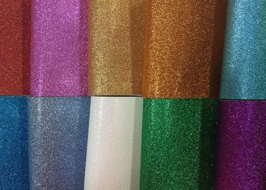 China Hairbow Ribbon Multi Color Glitter Fabric For Wallpaper And Wedding Decoration supplier