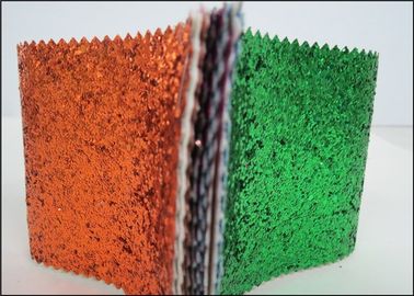 China Synthetic Leather Multicolor PU Glitter Fabric For Wallpaper Shoes And Bags supplier