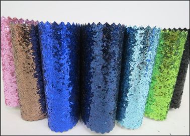 China 54&quot; Width Glitter Colorful Metallic Glitter Fabric For Wall Paters And Crafts supplier