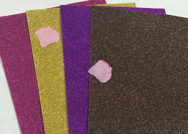 China Stylish Shiny Glitter Foam Sheets Crafts Wrapping Paper 1/128&quot; Glitter Sand Material supplier
