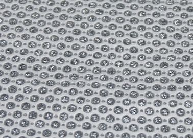 China Shoes Bags Clothing Micro Perforated Fabric , White Perforated Leatherette Fabric supplier