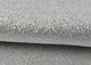 Sparkly Fine Pu Glitter Fabric Eco Friendly PU Synthetic Material Plain Color supplier