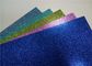 Heat - Resistant Sticky Back Glitter Paper , Handmade Adhesive Glitter Paper supplier