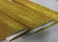 54&quot; Width Glitter Effect Wallpaper Glitter Fabric Gold Wallpaper Pu Cloth Backing supplier