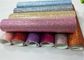 Shoes Bags Wallpaper Glitter Fabric Roll Knitted Backing Technics 0.6mm Thickness supplier