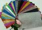 1/128&quot; Glitter Mixed Colors PU Glitter Fabric PU Cloth Backing For Christmas Box supplier