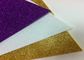 Paper Printed Self Adhesive Glitter Foam Sheets , Water - Proof Craft Glitter Foam Sheets supplier