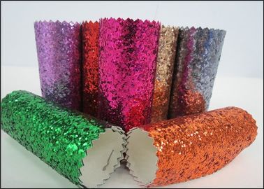 China Diamond Decoration Wallpaper Chunky Glitter Fabric Wear Resisting factory