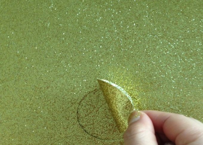 Moisture Proof Sparkly Construction Paper / Glitter Paper Sheets Nonwoven Stone Printed