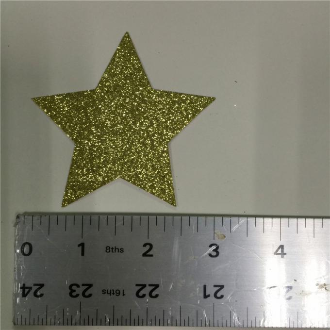 300gsm Glitter Paper Glitter Banner Letters 3" Tall Star For Party Decoration Banner