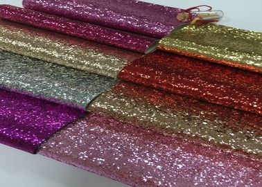 China Salon Decoration Wallpaper Glitter Fabric Roll Pu Aritificial Leather supplier