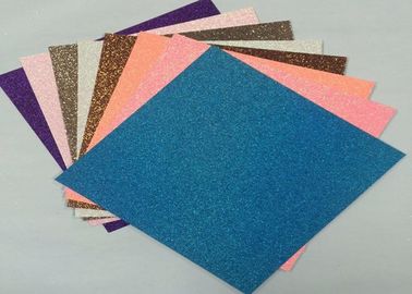 China 300gsm 12*12 Inch Glitter Card Paper Scrapbooking Glitter Paper For Children supplier