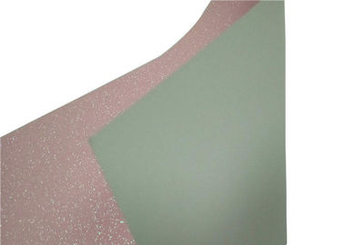 China Packing And Invitation Glitter Card Paper 0.55mm For DIY Decoration supplier