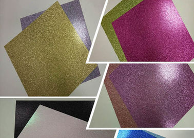 China 12 &quot; * 12 &quot;  Weight 300g Glitter Card Paper Corrugated Paper Card Stock Paper supplier