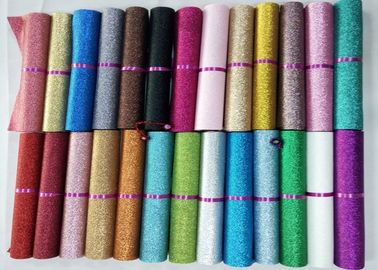 China Useful Fancy Leather Multi Coloured Glitter Fabric PU Leather KTV Bars Wallpaper supplier