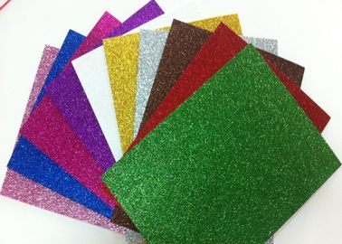 China 1.7mm Non - Toxic Die Cut Glitter EVA Foam Sheet For Craft And Kids DIY supplier