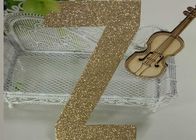 China Letters Z Die Cut Large Glitter Foam Letters 300gsm Glitter Paper For Card Making company