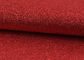 Sparkly Fine Pu Glitter Fabric Eco Friendly PU Synthetic Material Plain Color supplier
