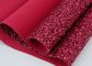 Synthetic PU Leather Material Glitter Upholstery Fabric Match Backing Color supplier