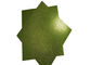 300g Green Glitter Paper , Scrapbooking Double Sided Glitter Cardstock supplier