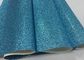 Glitter Fabric Ocean Blue Sparkle Wallpaper For Wallpaper Wall Covering supplier