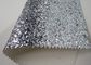 Pu Cloth Backing Real Glitter Wallpaper , Modern Textured Sparkle Wallpaper supplier