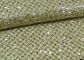China Foil Plain Polyester Glitter Stretch Mesh Fabric For Making Shoes Bags Wall Paper exporter