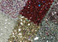 Lurex Metallic Waterproof Glitter Cotton Fabric 1.38m Width For Fashion Garment supplier
