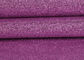 China Purple Wedding Card Chunky Glitter Fabric , Shining Surface Fine Glitter Fabric exporter