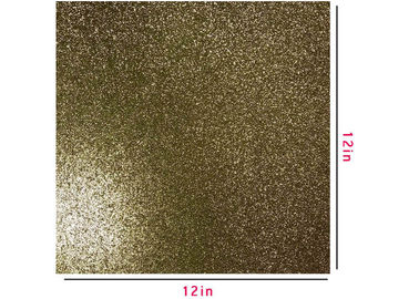 China Festival KTV Wall Decor Gold Glitter Construction Paper Custom Sizes And Patterns factory