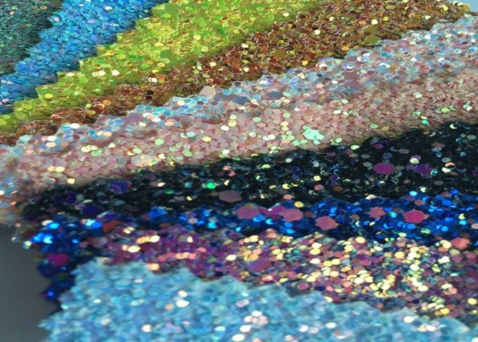 Fashion Chunky Glitter Fabric 3D Glitter Fabric For Hairbows 54/55" Width